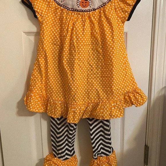 Emily Rose Smocked Halloween Outfit - Picture 3 of 8
